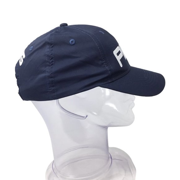PING Sensorcool Golf Navy Blue Adjustable Strap Back Men's Hat Cap Embroidered - Picture 3 of 8